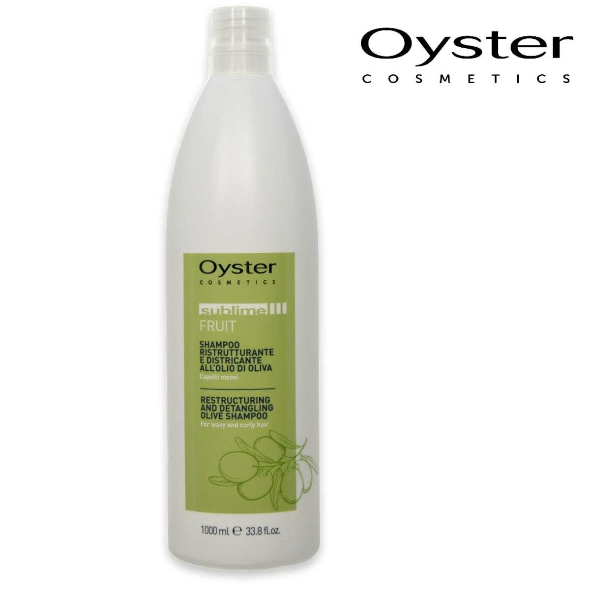 Oyster Sublime Shampoo Oliiviöljyllä 1000 ml. Rakentava ja selvittävä