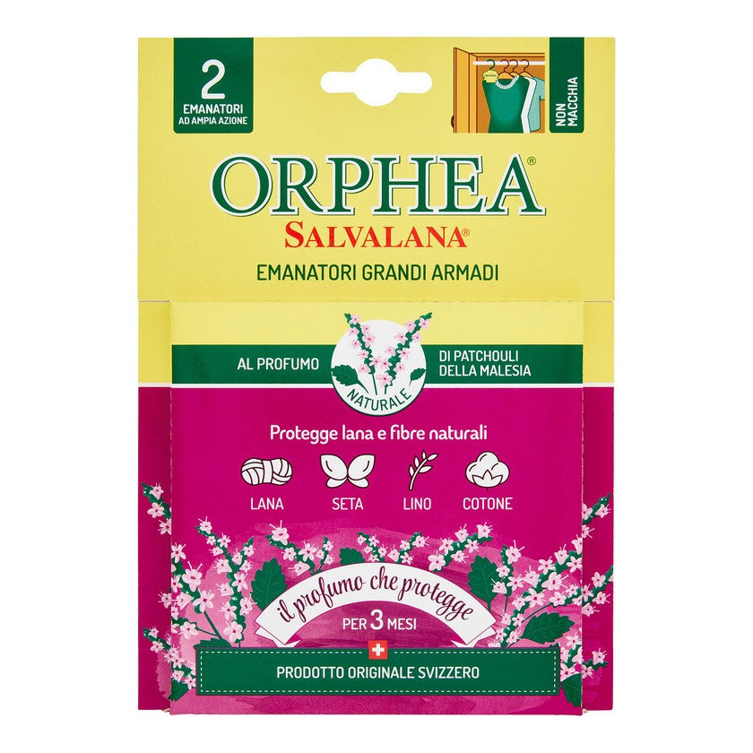 Orphea Orphea Salvalana Anti-Morte Suuret Kaappit Patchouli 2 kpl