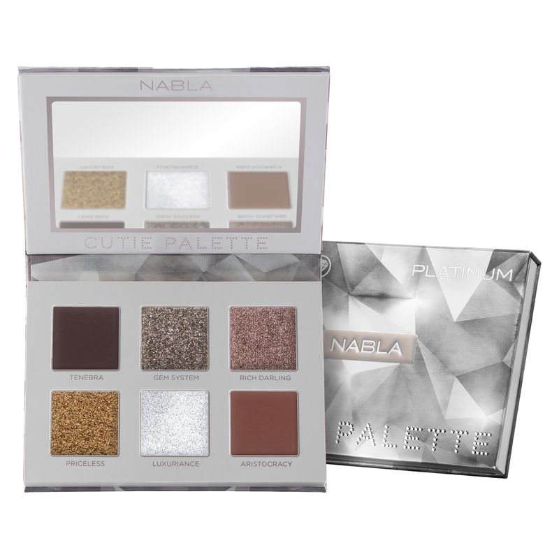 Nabla Cutie Palette PLATINUM 9 g