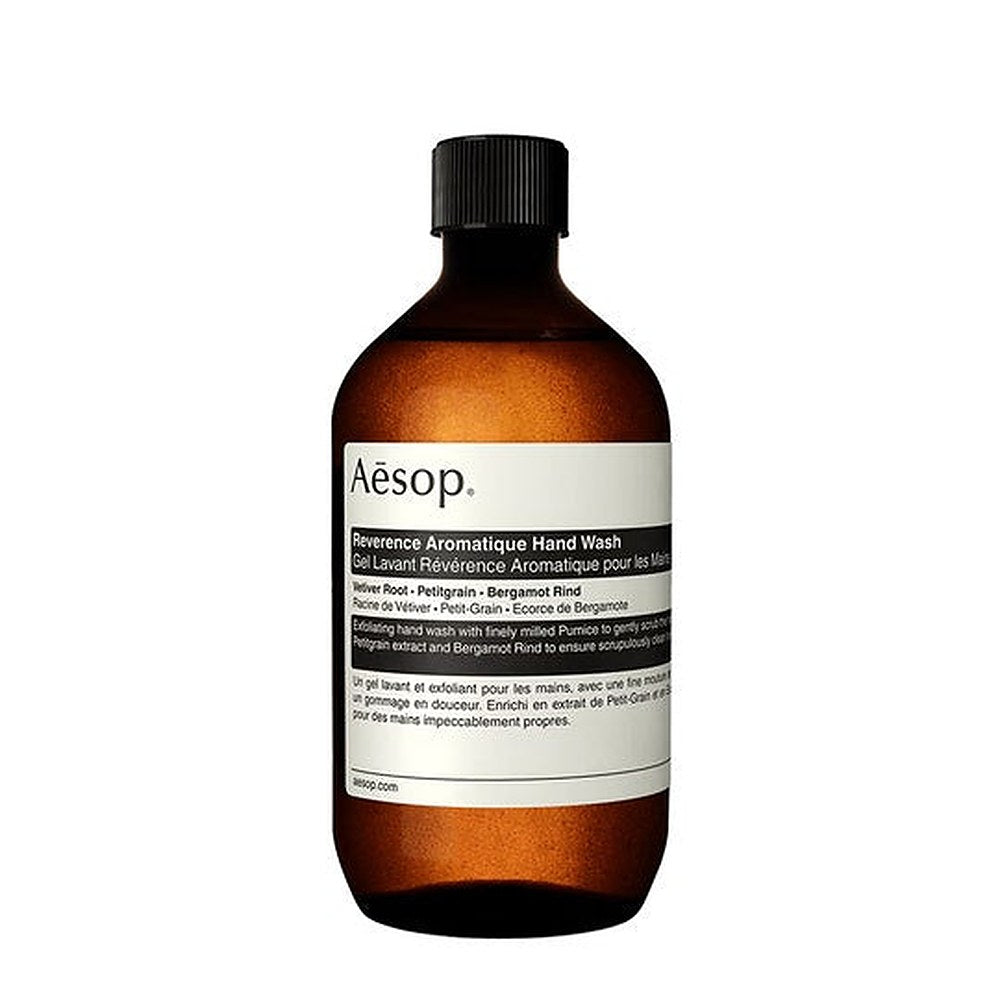 Aesop Reverence Aromatique -käsienpuhdistusaine kierrekorkilla