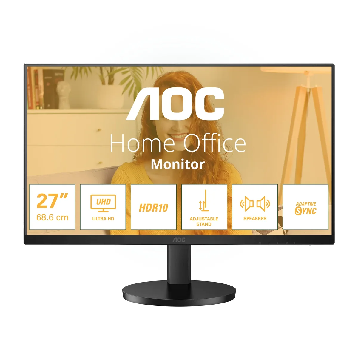 27" AOC U27B3AF - 3840x2160 (4K) - 60Hz - IPS