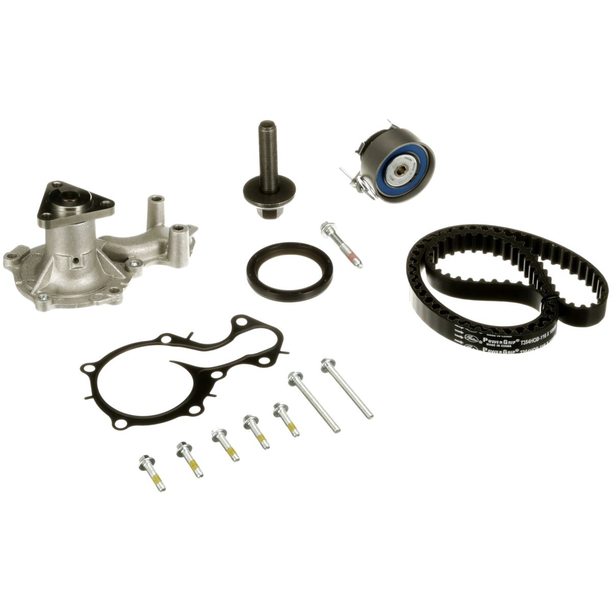 Vesipumppu + jakohihnasarja GATES KP2T354HOB