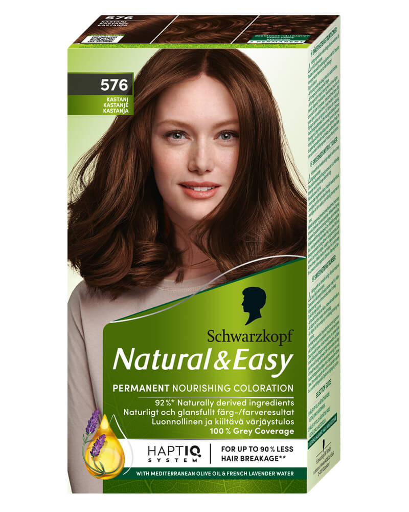 Schwarzkopf Natural & Easy Hair Color 576 Kastanj