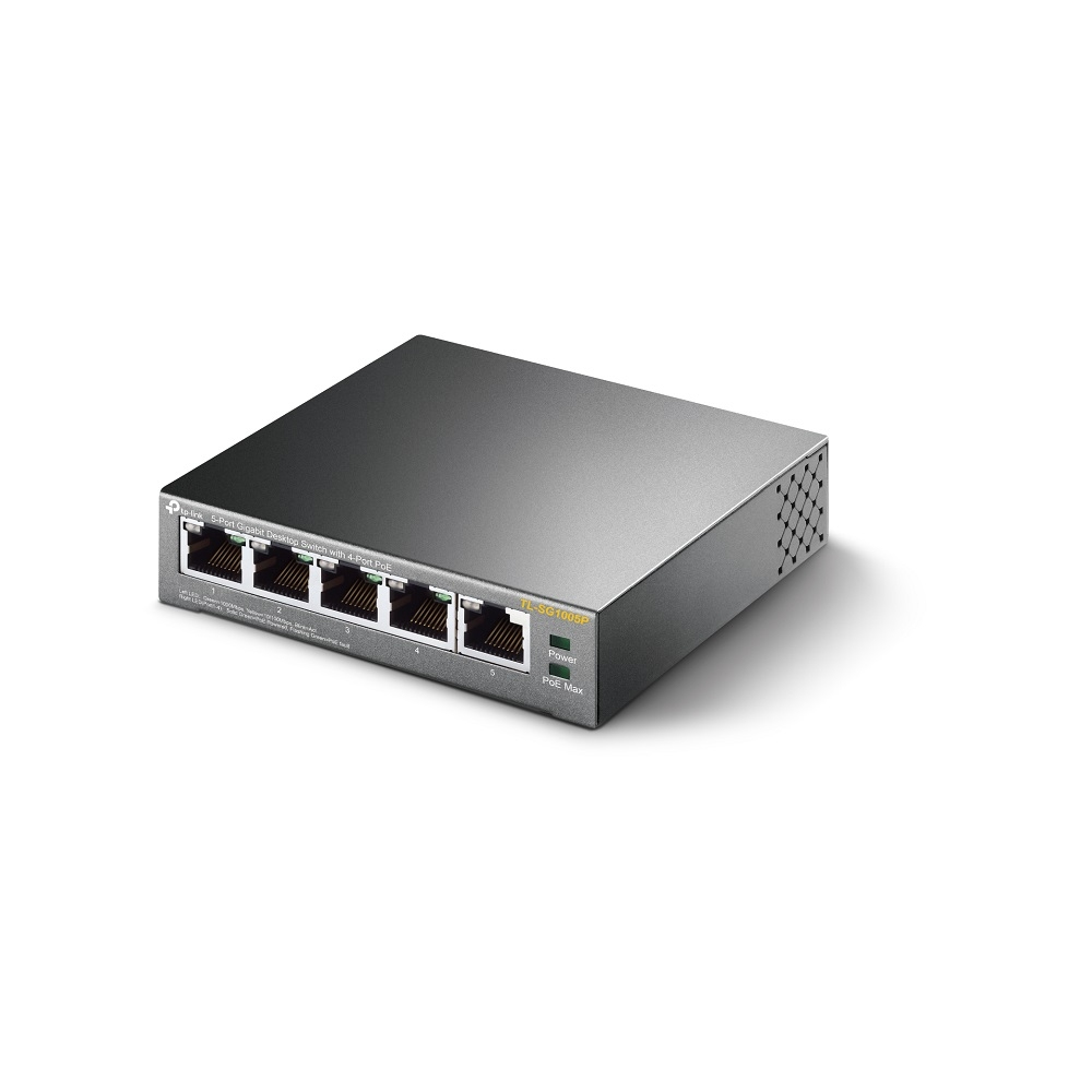 Tp-link Tl-sg1005p 5-port Poe 56w Switch
