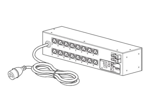 Apc Ap7922b Tehonjakeluyksikkö 16 Ac-pistorasia(a) 2u Musta