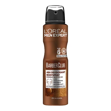 L’Oréal Men Expert Barber Club Deodoranttisuihke – 150ml