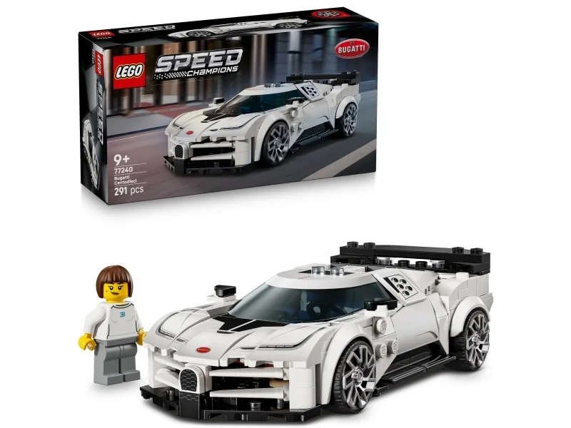 LEGO Speed Champions 77240 Bugatti Centodieci ‑hyperurheiluauto