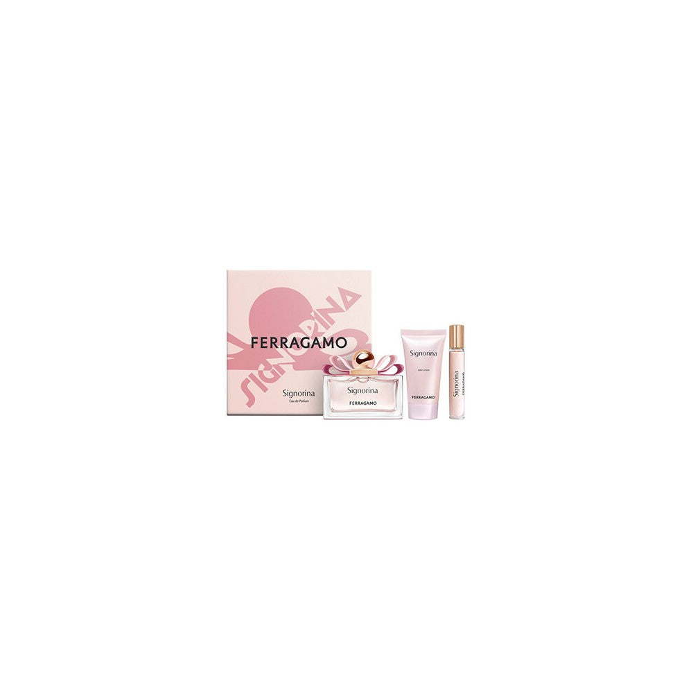 Salvatore ferragamo Set Salvatore Ferragamo: Signorina Eau De Parfum For Women 100 ml + Signorina Eau De Parfum For Women 10 ml + Signorina kosteuttav