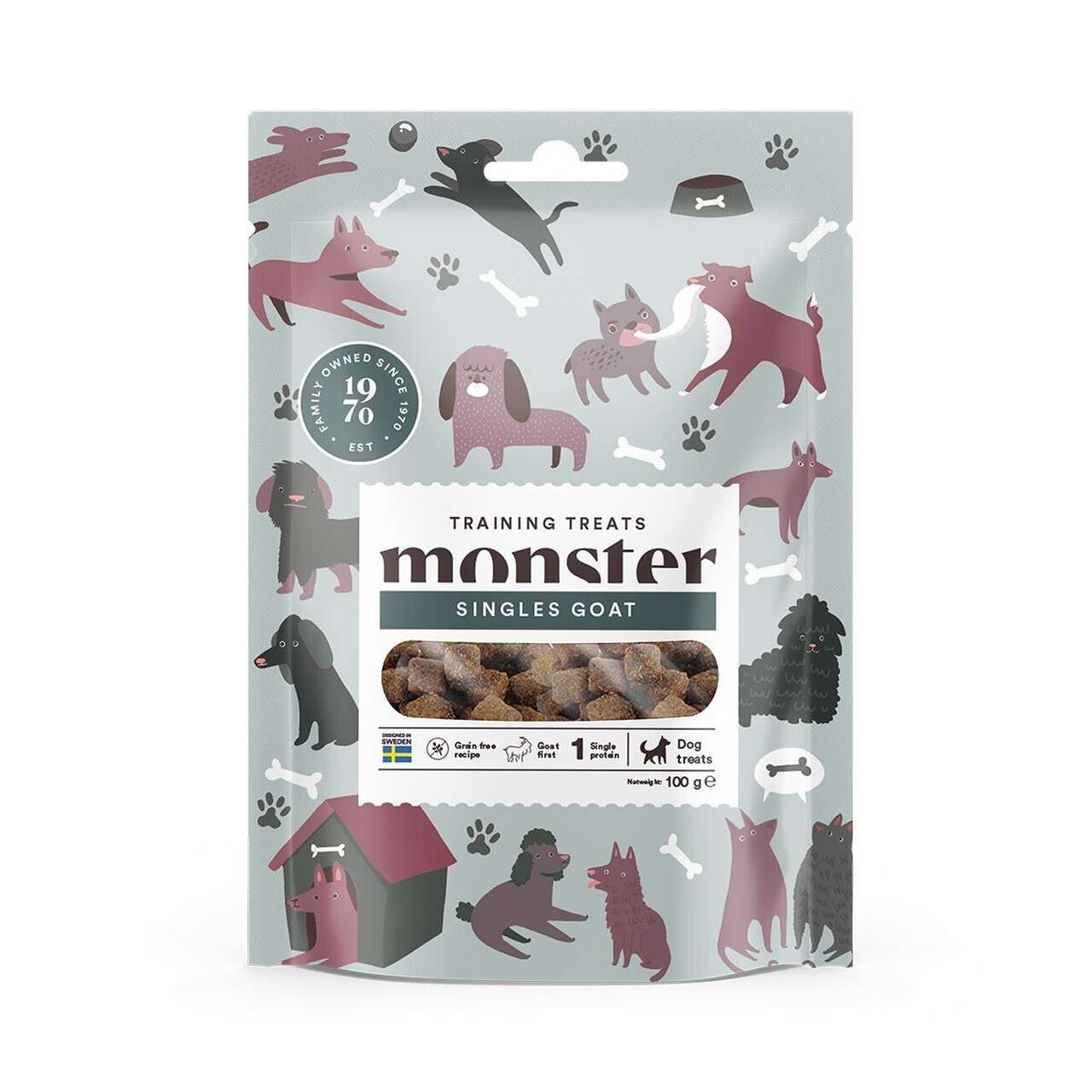 Monster Dog Training Treats Goat 100 g