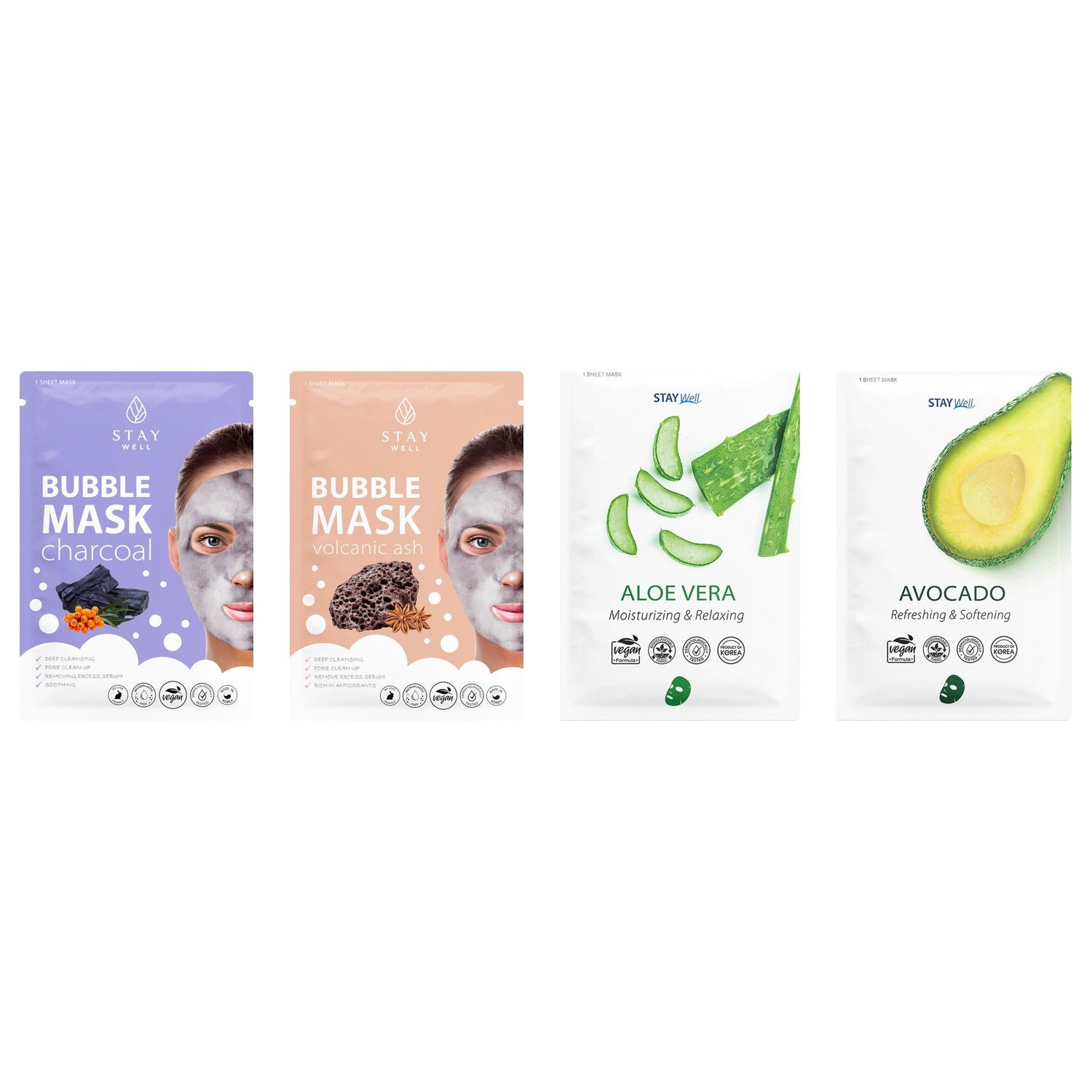 Stay Well Deep Cleansing Bubble Mask Volcanic 1pcs - 20 g