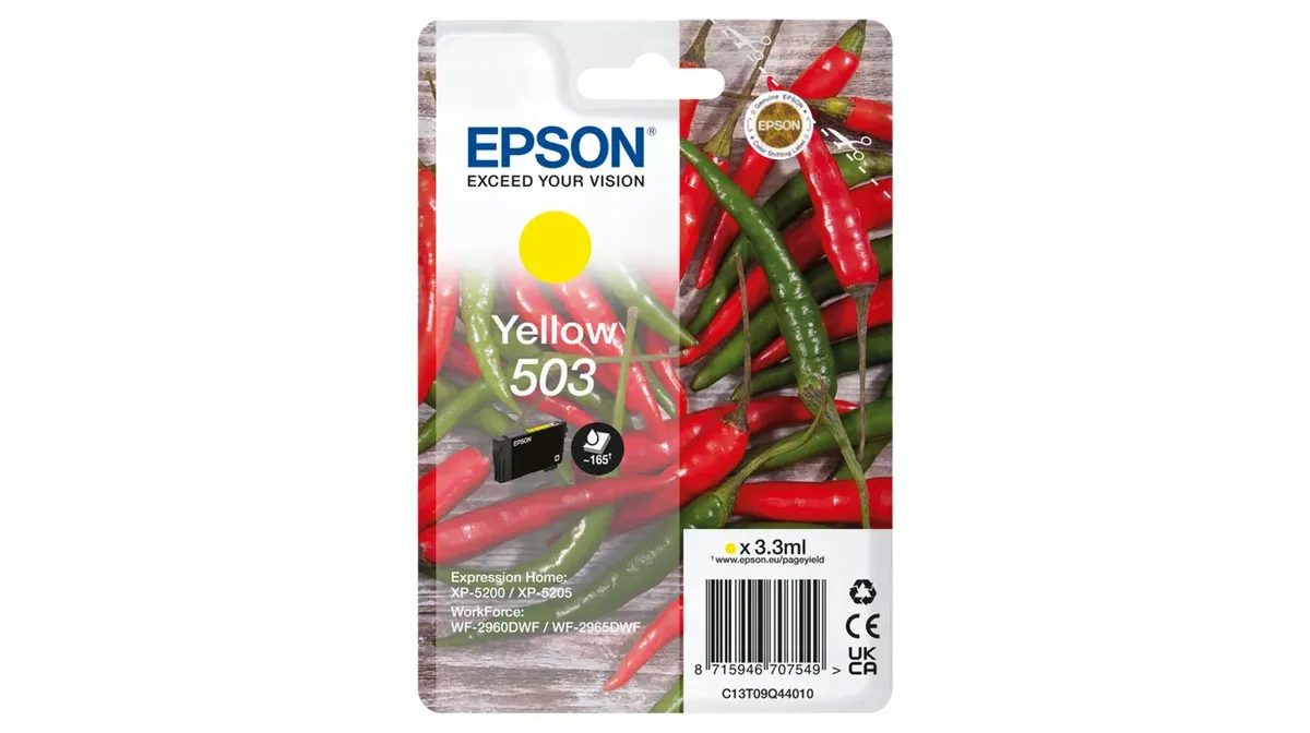 Epson Ink Yellow 503 3.3ml