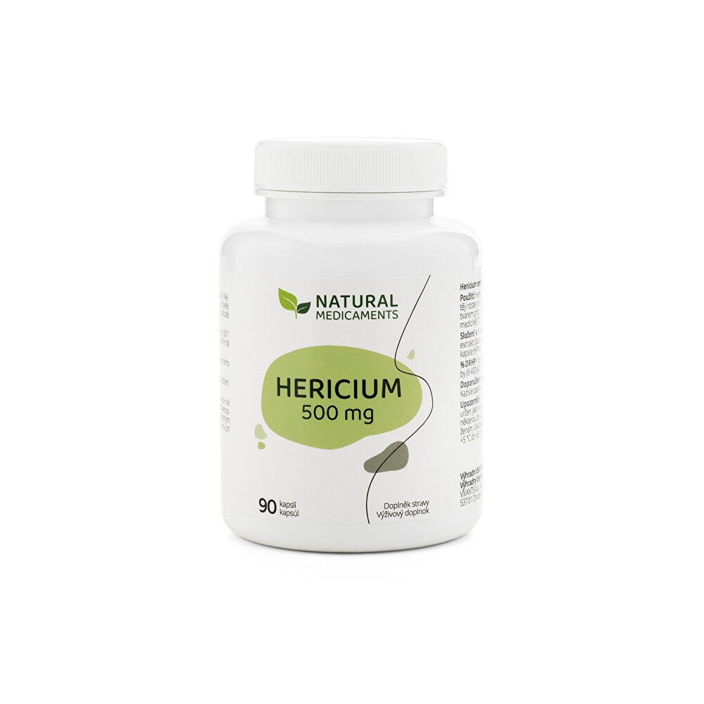 Natural Medicaments Hericium 500 mg 90 capsule — Integratore