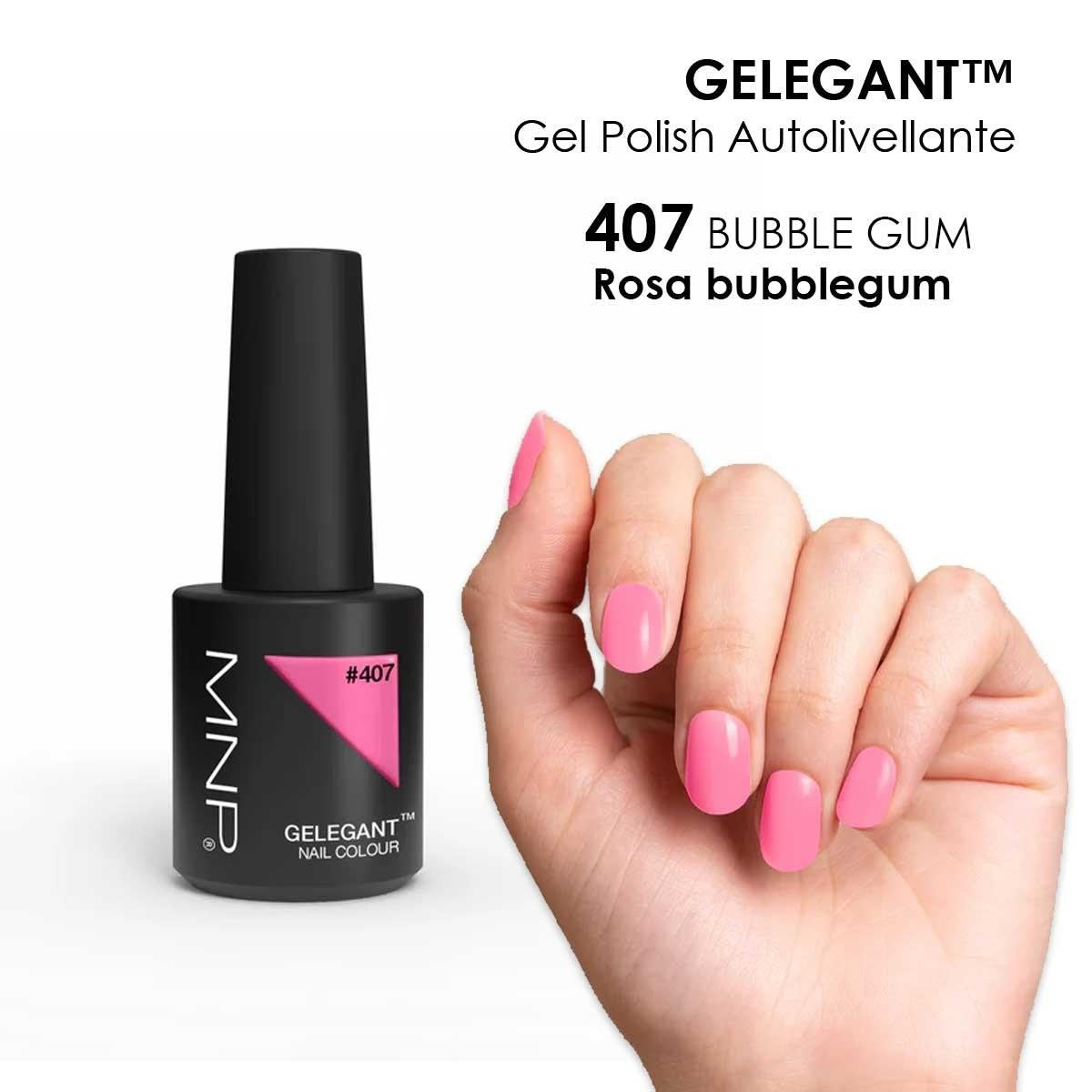 Mnp Mesauda Gelegant Puolipysyvä kynsilakka 8Ml 407 Bubble Gum