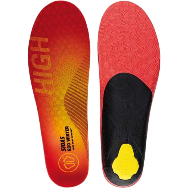 Sidas 3feet Eco Winter High, pohjallinen, punainen