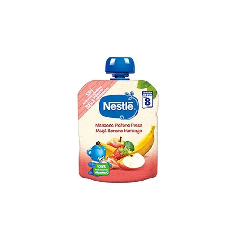 Nestlé Nestlé Omena-, banaani- ja mansikkapussi 8m 90g