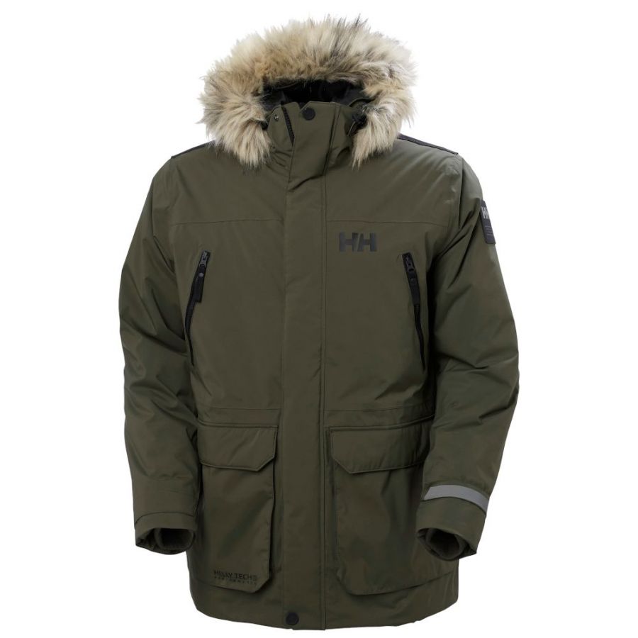 Helly Hansen Reine, parkatakki, miehet, vihreä