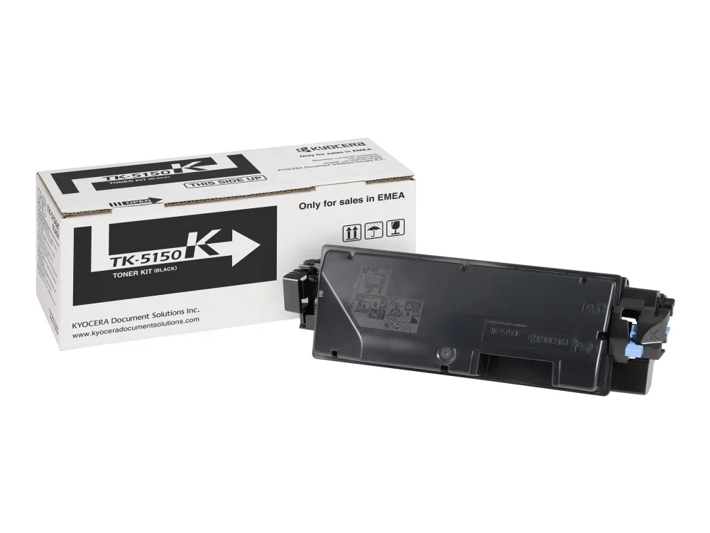 KYOCERA TK-5150K, 12000 sivua, Musta, 1 kpl