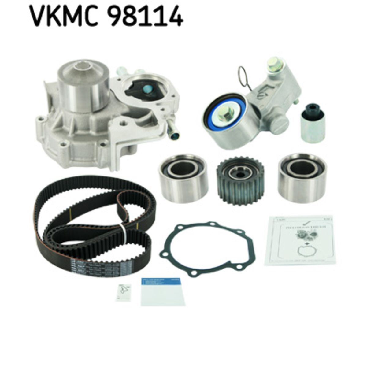 Vesipumppu + jakohihnasarja SKF VKMC 98114