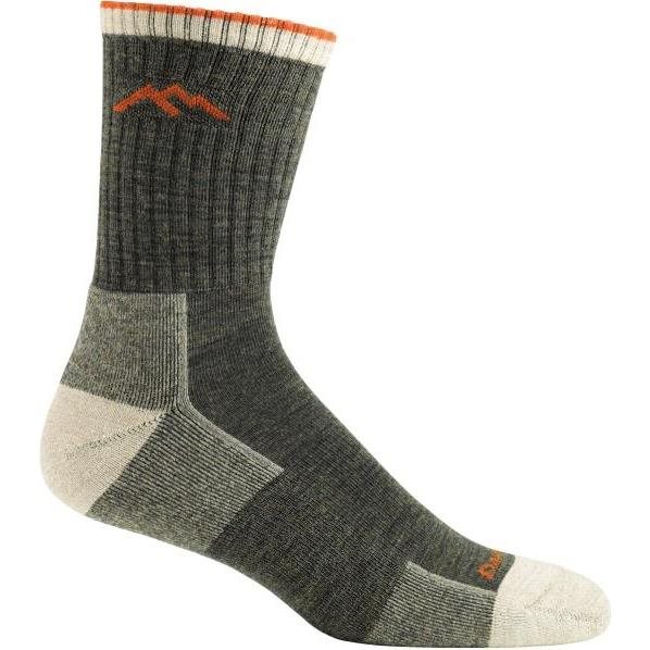 Darn Tough Hiker Micro Crew Sock Cushion Olive - L