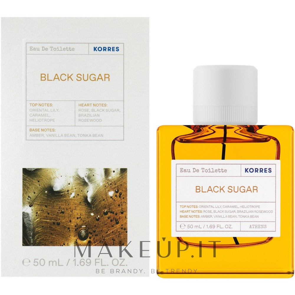 Korres Black Sugar Eau de Toilette unisex 50 ml