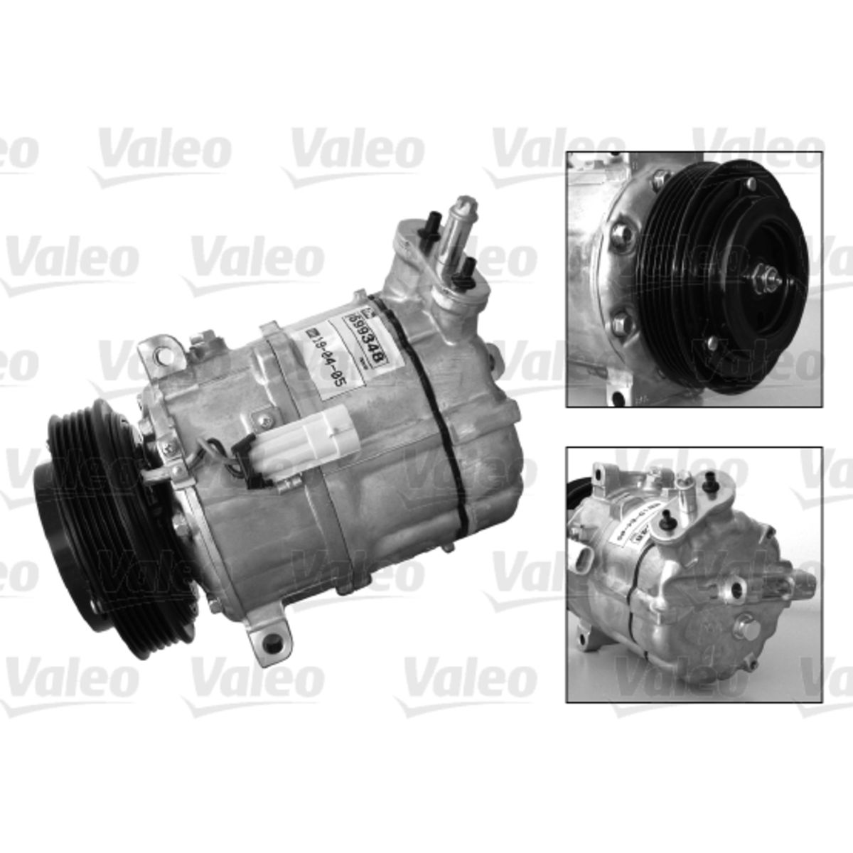 Ilmastoinnin kompressori VALEO 699848