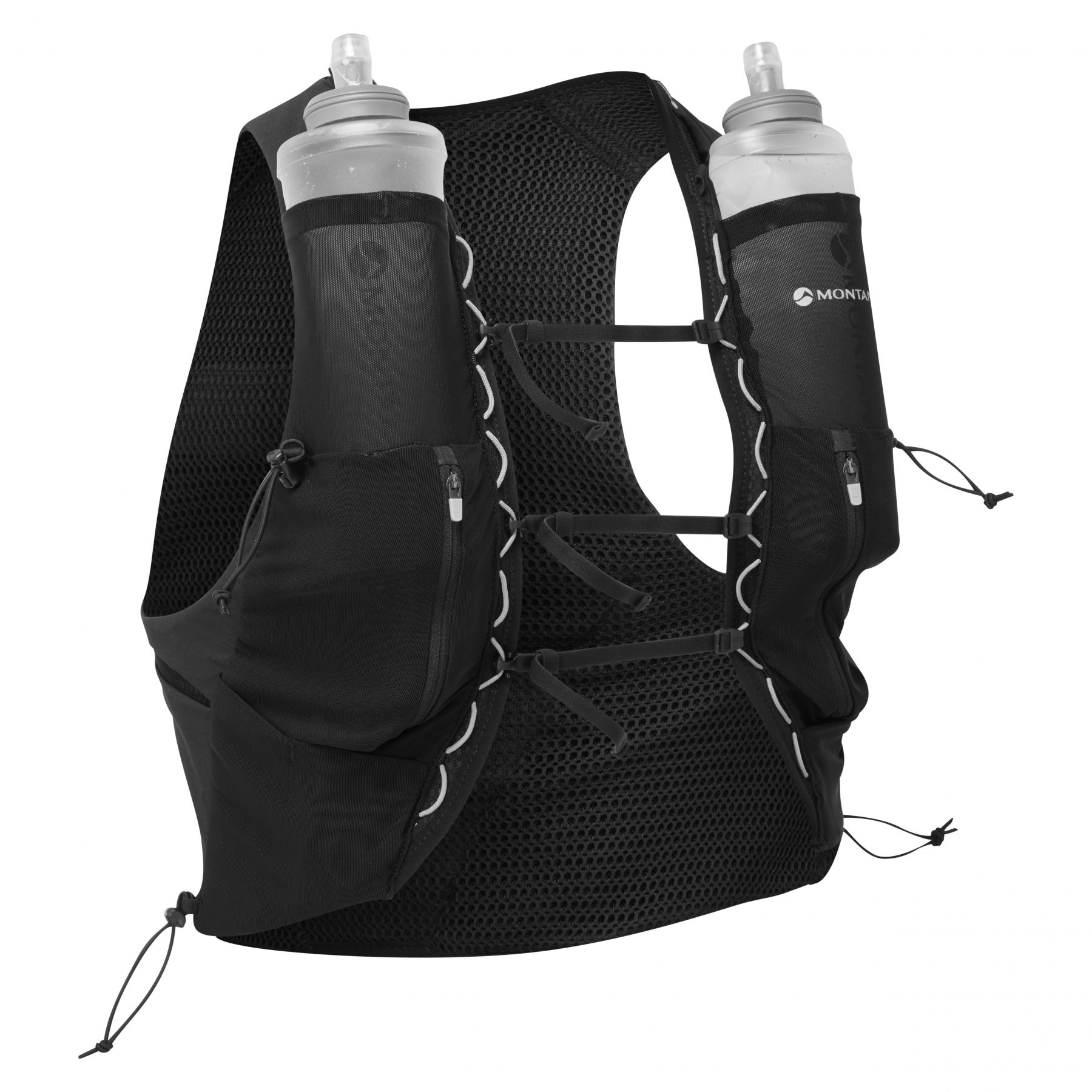 Montane Gecko Vp +, juoksuliivi, musta