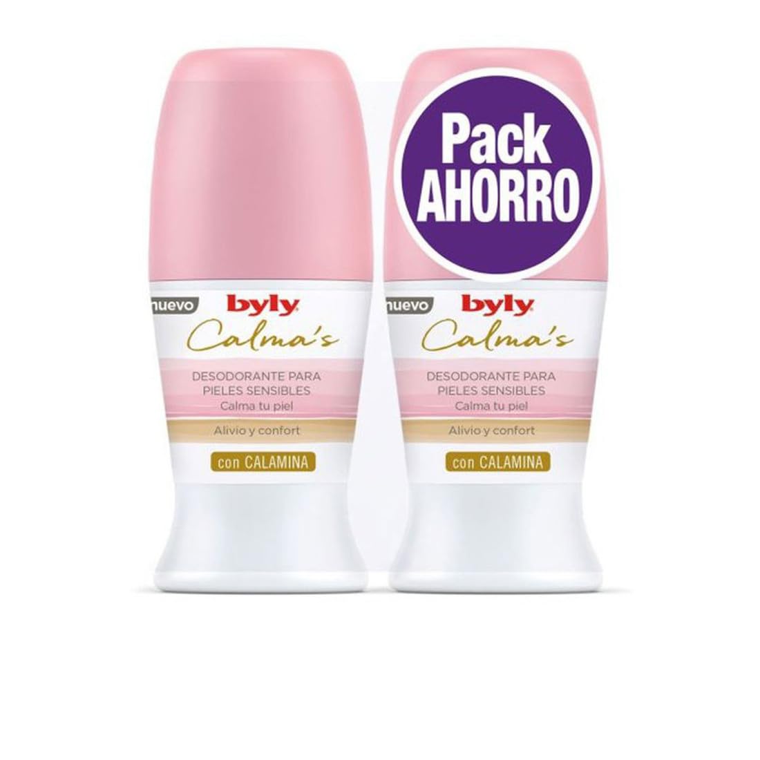 Byly Sensitive Calma Roll-On Deodoranttipakkaus 2 x 50 ml