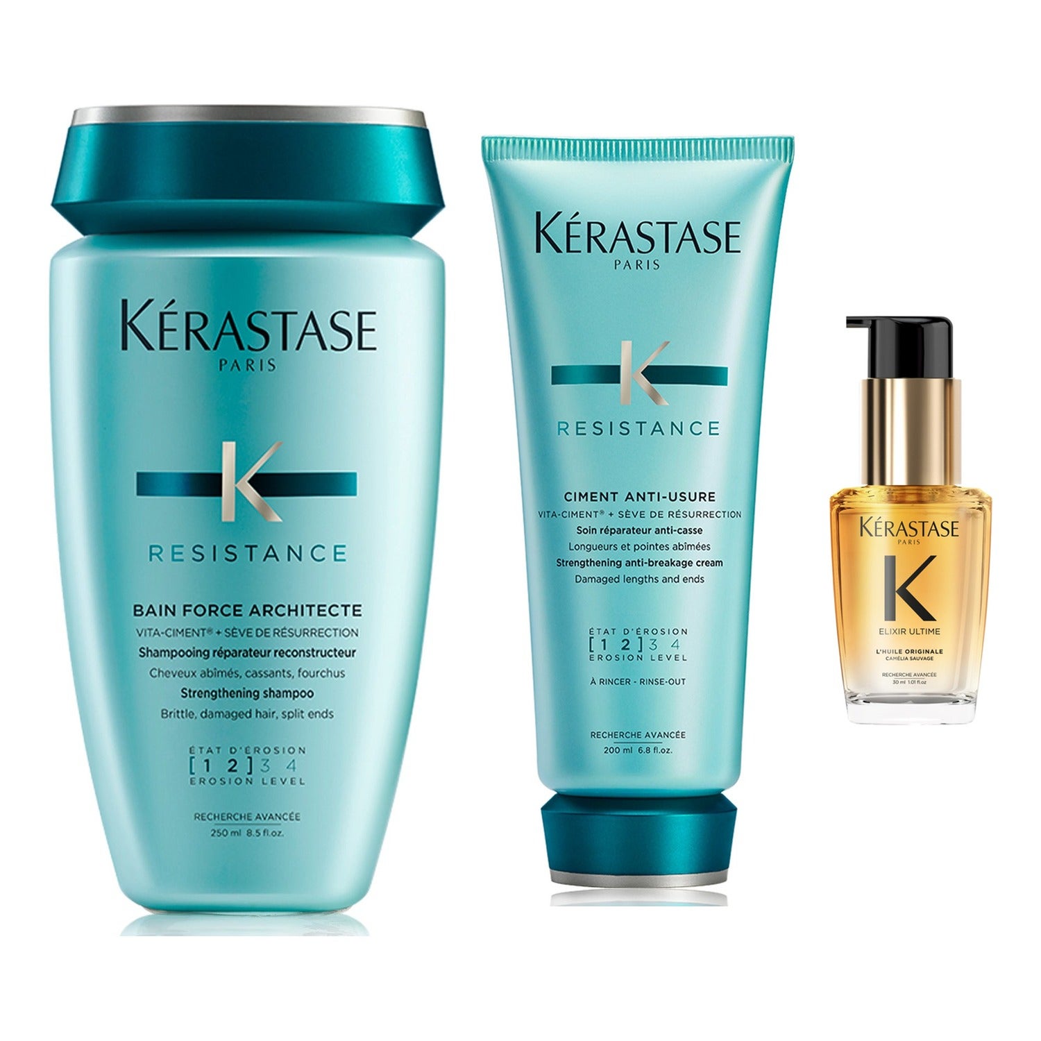 Kérastase Resistance Bain Force Architecte Shampoo - 250 ml