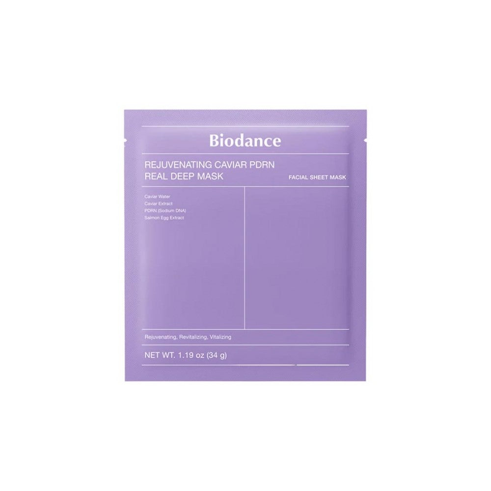 Biodance Rejuvenating Caviar PDRN Maschera Viso 34g — Maschera viso