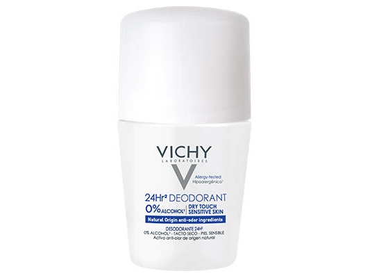 Vichy 24H Dry Touch Deodorant Sensitive Skin Roll-on - 50 ml