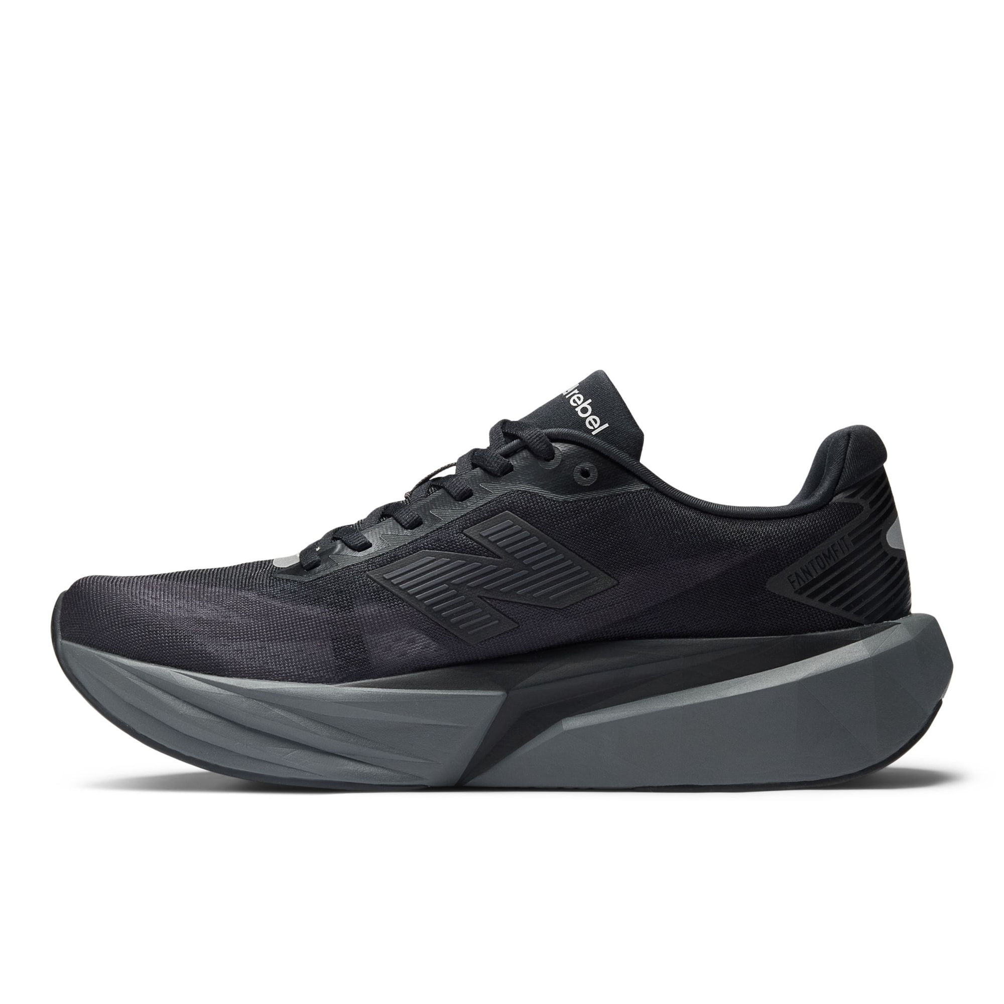 new balance Juoksukengät 'Rebel v5' vaaleanharmaa / tummanvioletti / musta