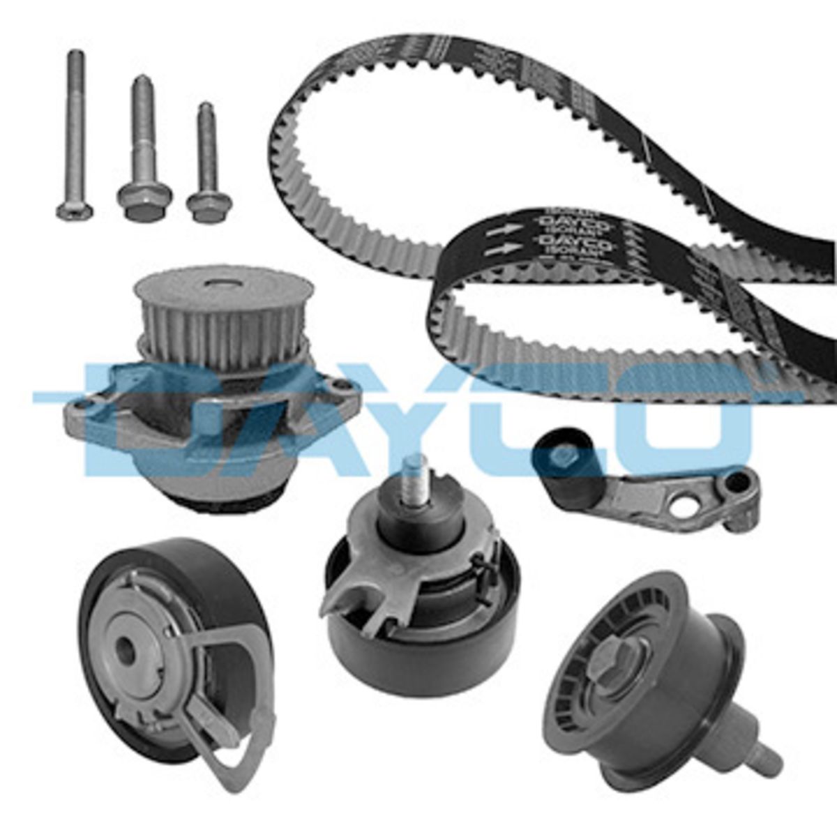 Vesipumppu + jakohihnasarja DAYCO KTBWP3590
