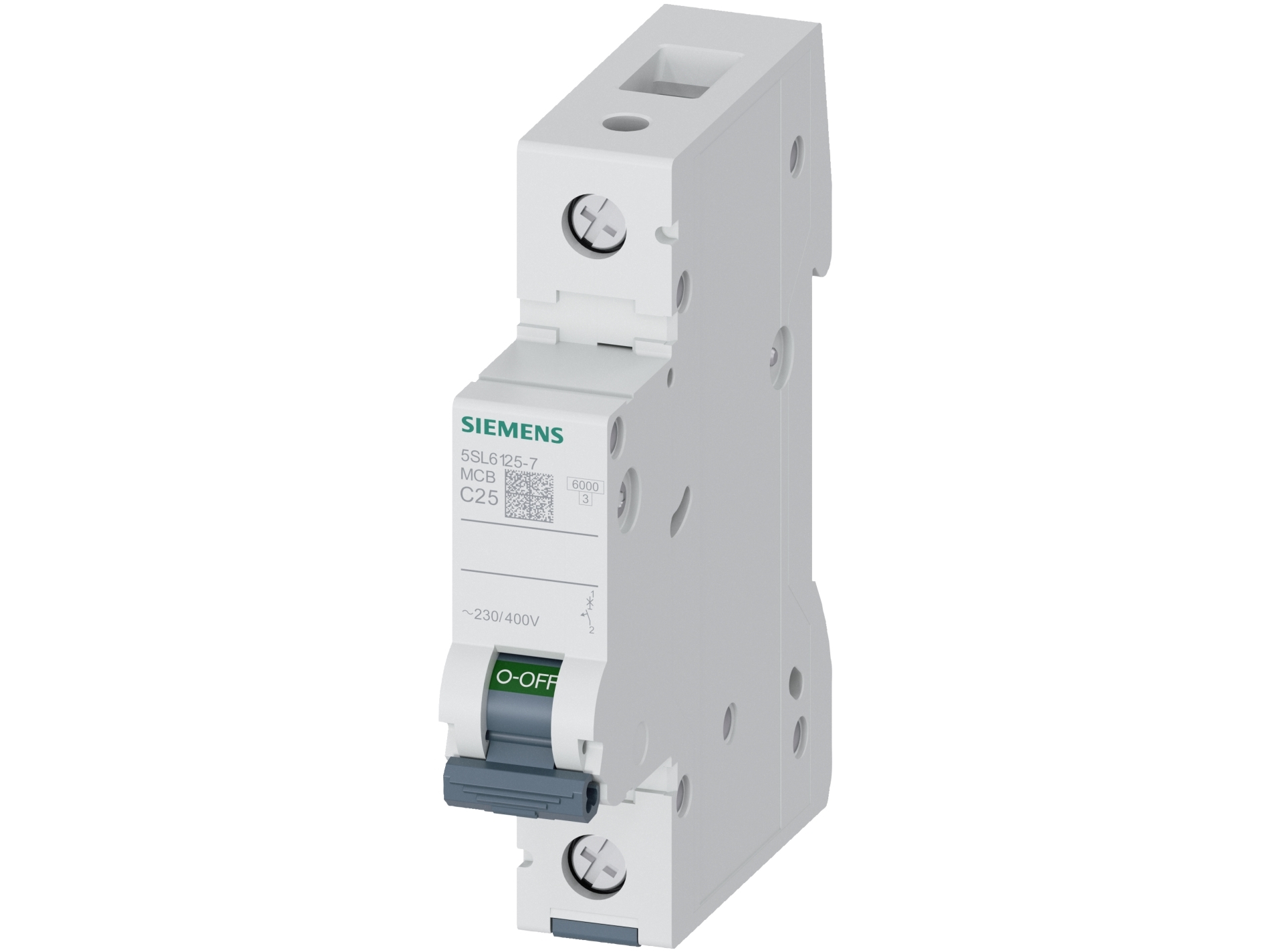Siemens Circuit breaker 1-pole 6kA C25
