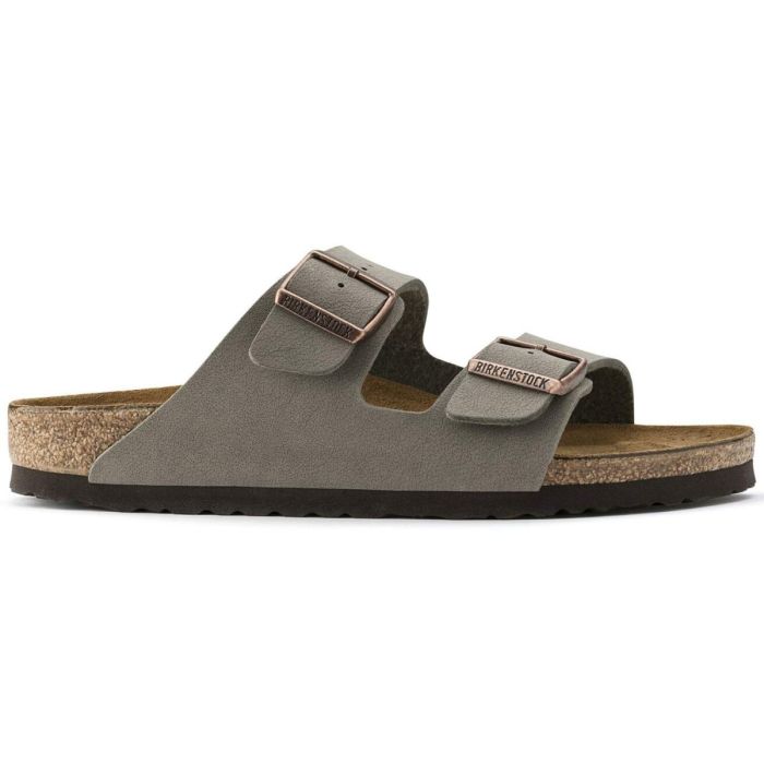 Birkenstock Arizona Regular Birko-Flor Nubuck K. 43 Harmaa Unisex