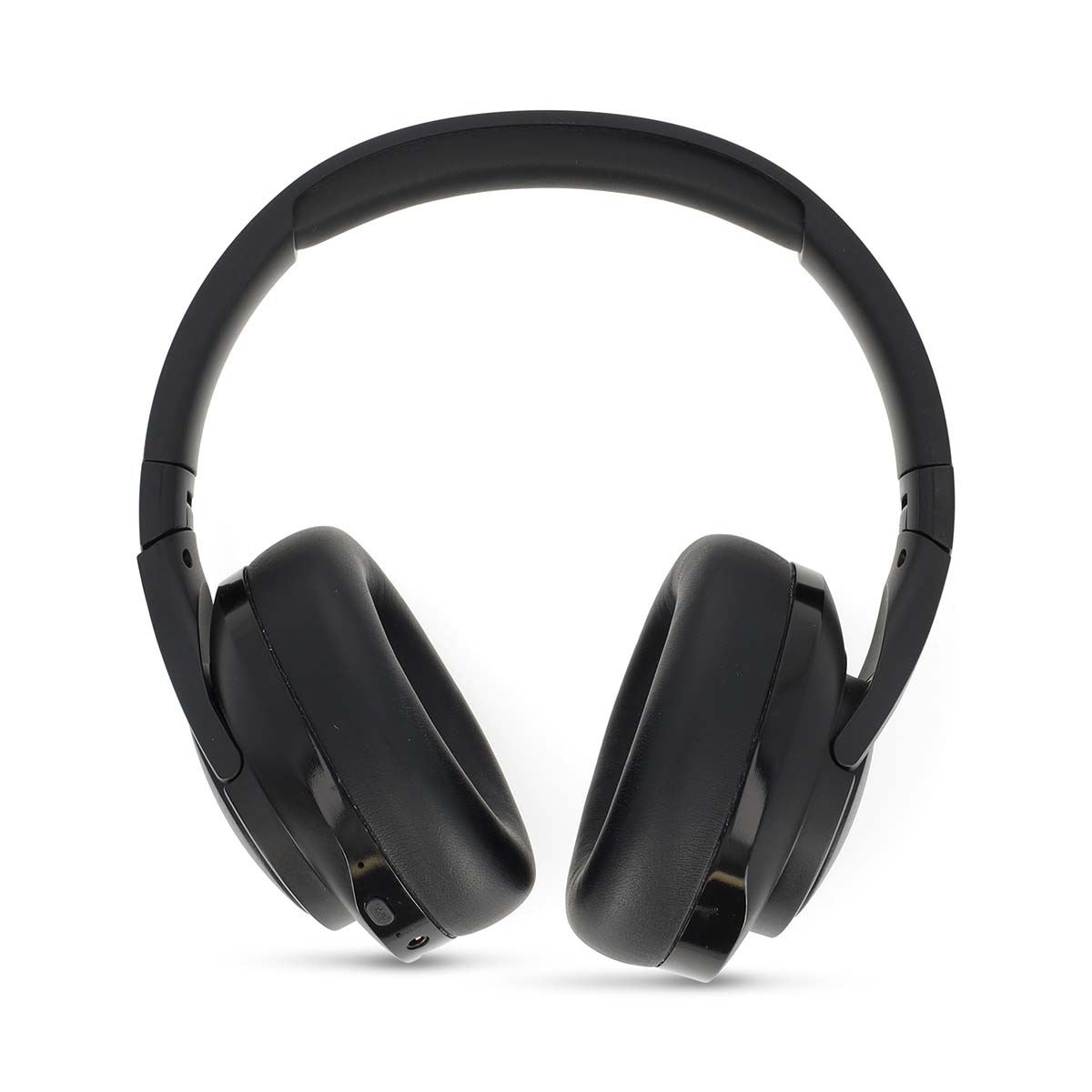 Nedis Langattomat Over-Ear kuulokkeet | Akun 1 käyttöaika vakiokäyttö: 1680 min | Sisäänrakennettu mikrofoni | Paino-ohjaus | Hybrid (ENC + ANC) | Tuki ääniohjaukselle | Äänenvoimakkuuden Säätö | Musta
