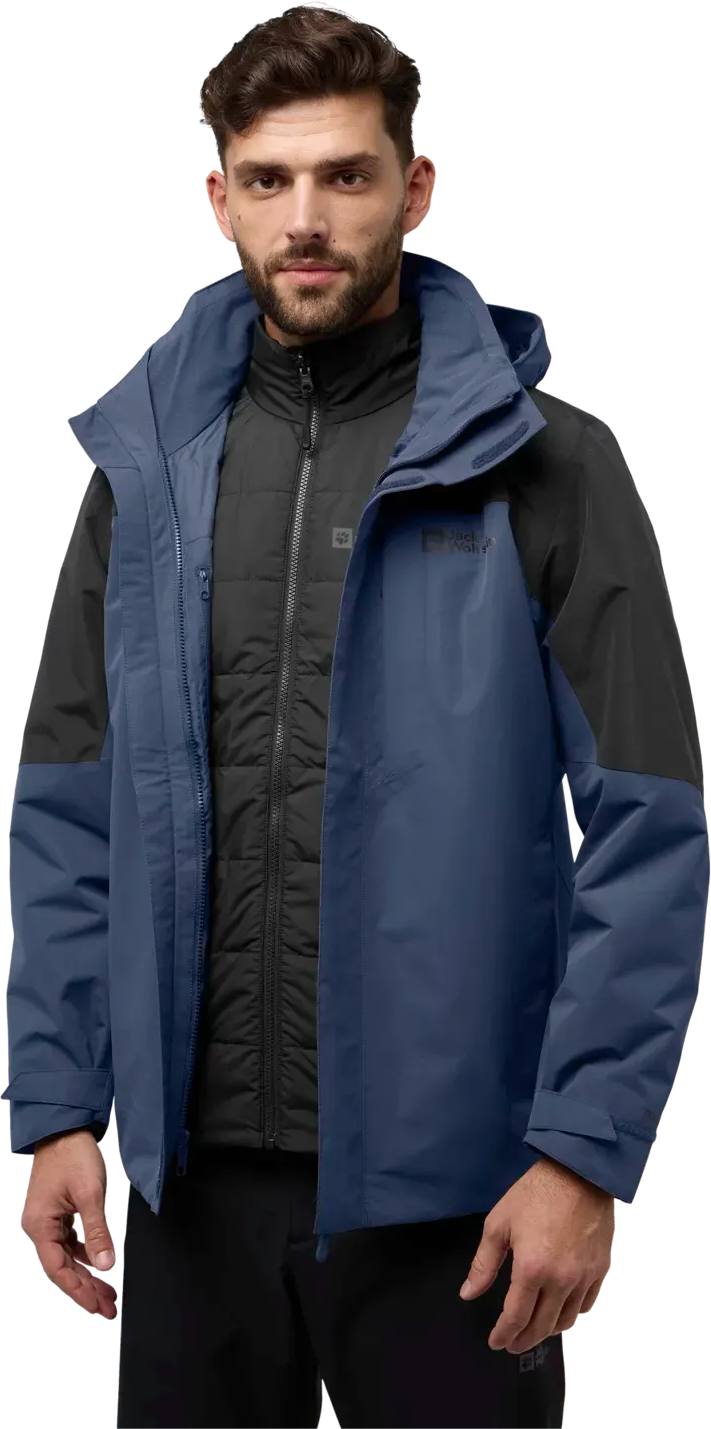 Jack Wolfskin Men's Romberg 3in1 Jacket - Miesten talvitakki miesten-talvitakki