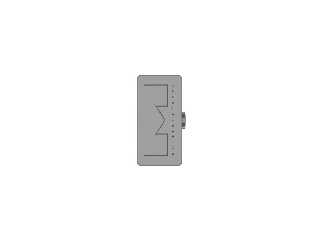 Multibrackets m Universal Wallmount Musta Large - Max 80 kg - recommended for 63"