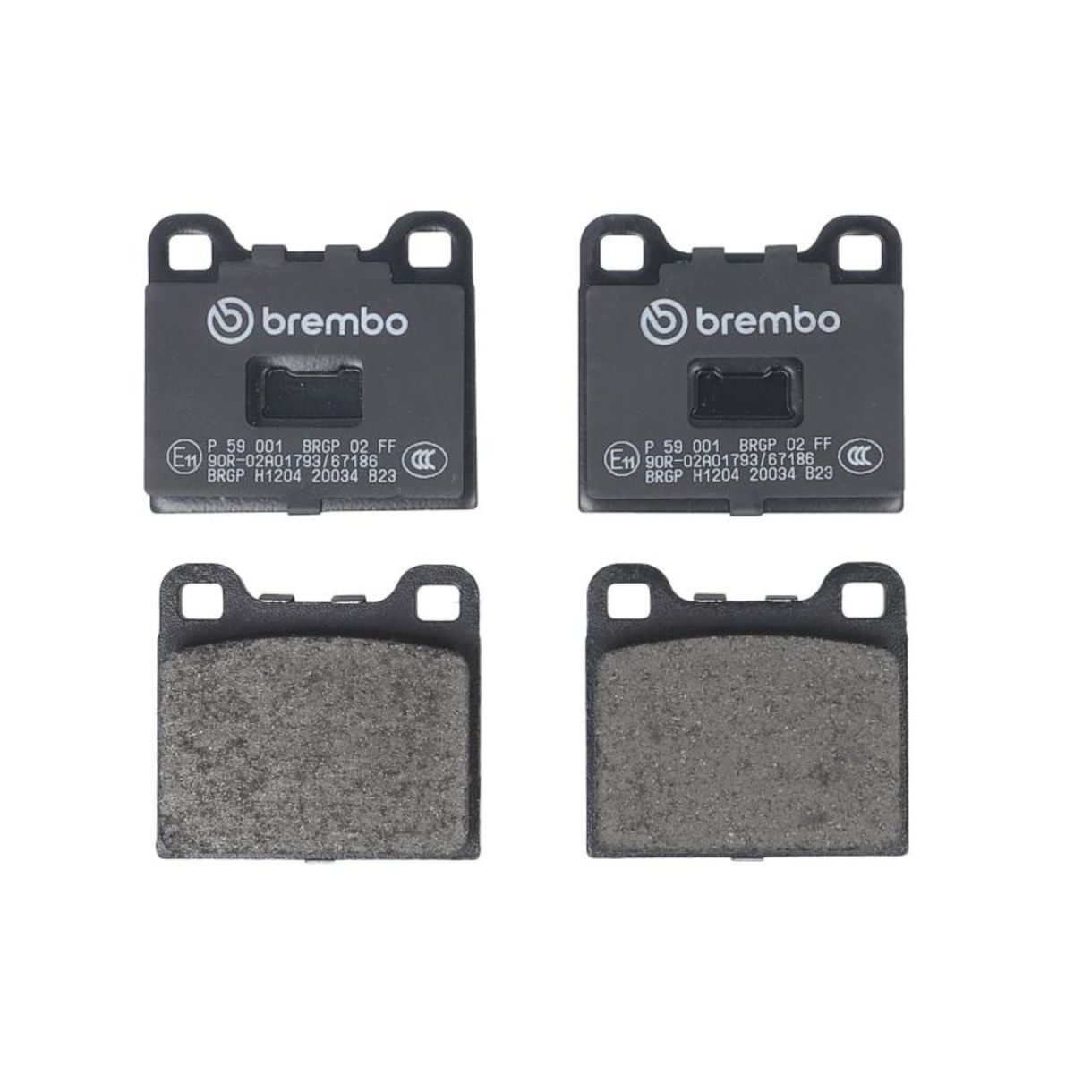 Jarrupalat, levyjarru BREMBO P 59 001