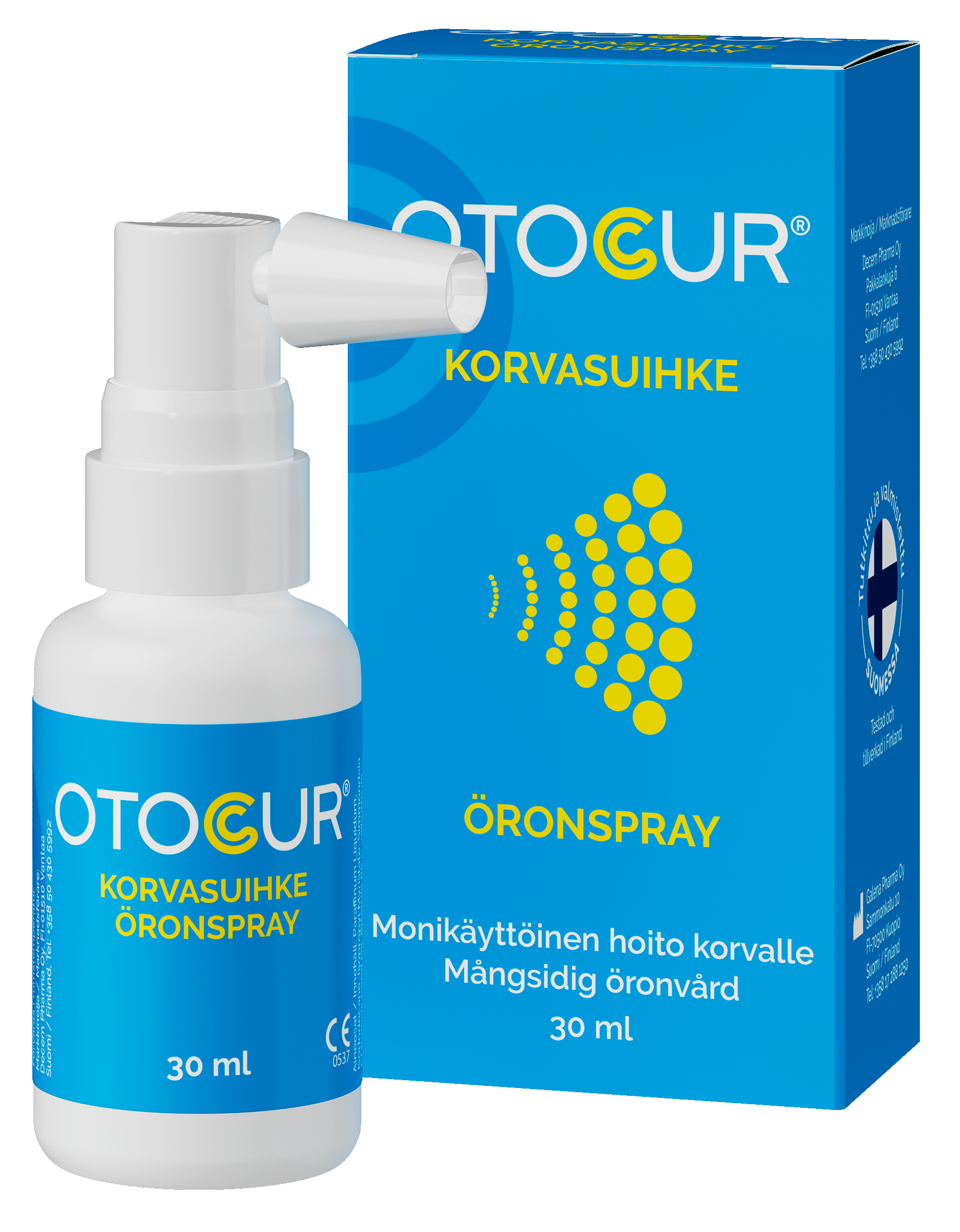 Otocur korvasuihke 30 ml