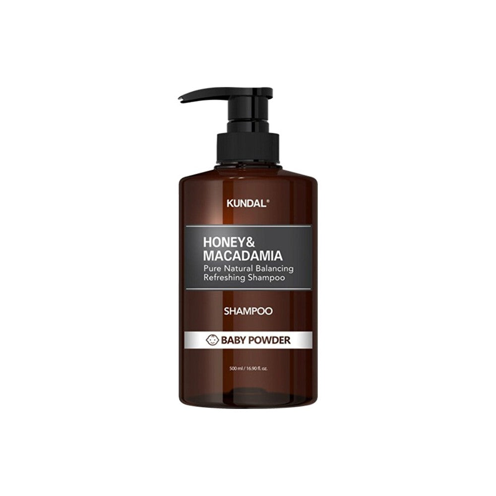 KUNDAL Hunaja ja Macadamia Vauvanpuuterishampoo naturale vaurioituneille ja kuiville hiuksille 500 ml