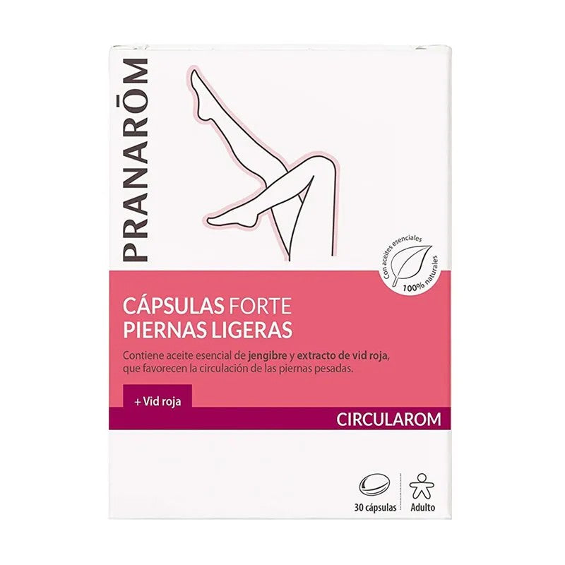 Pranarôm Circularom Forte Light Legs and Circulatory Comfort 30 kapselia