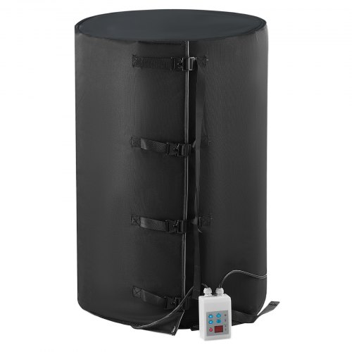 VEVOR 208.2 L Metal Drum Heater 1300W 0-63°C Adjustable w/ Independent Thermostat