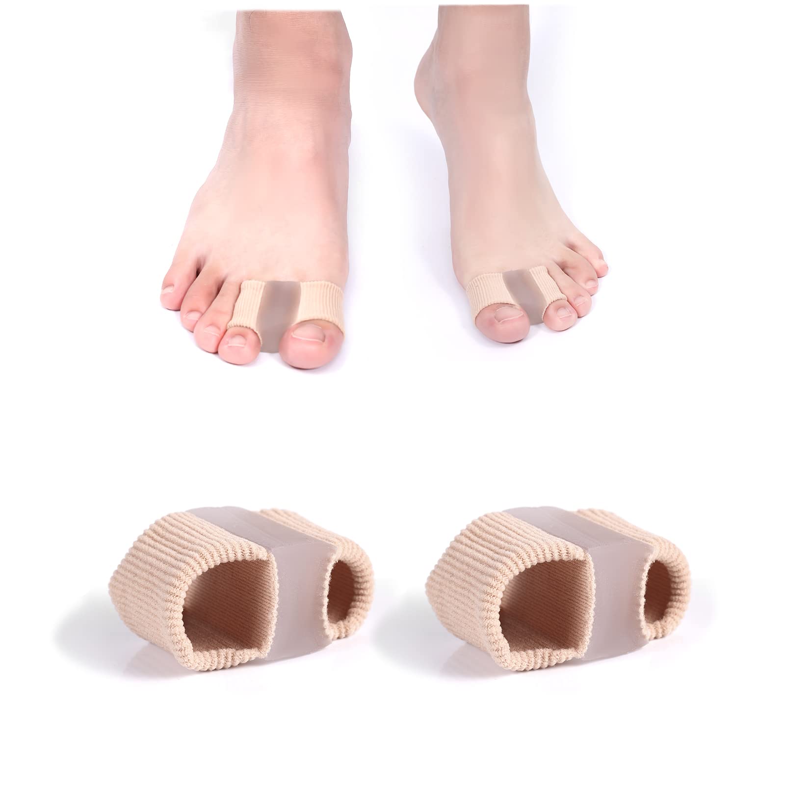 Duo-setti Jessica ZenSpa Toe Separator Oranssi 2kpl