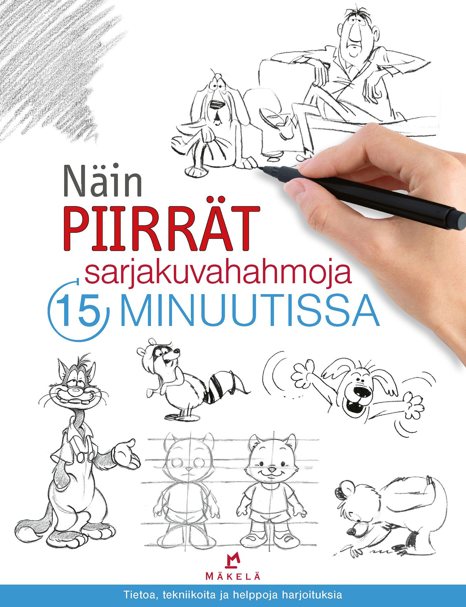 Näin piirrät sarjakuvahahmoja 15 minuutissa