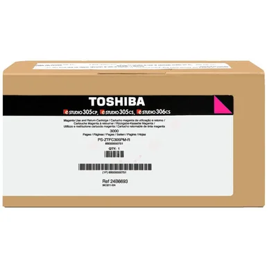 Toshiba Värikasetti Magenta T-305pmc-r