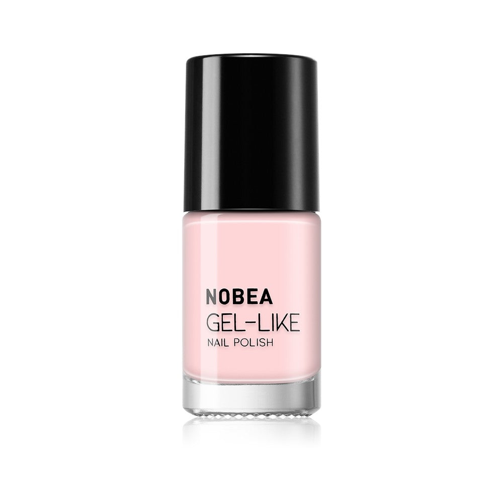 NOBEA Day-to-Day Gel-like Nail Polish geelimäinen kynsilakka sävy Mademoiselle #N48 6 ml
