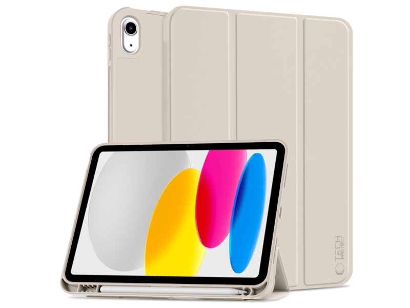 Tech-Protect SC Pen Case for iPad 10.9" 2022 - Beige