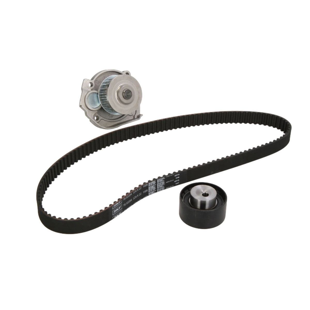 Vesipumppu + jakohihnasarja SKF VKMC 02204-3