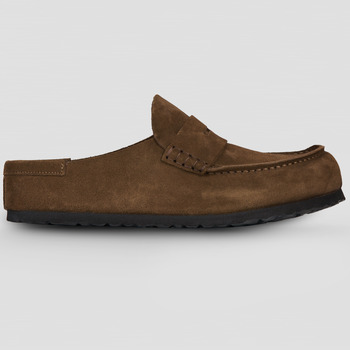 BIRKENSTOCK Pistokkaat 'Naples' tummanruskea