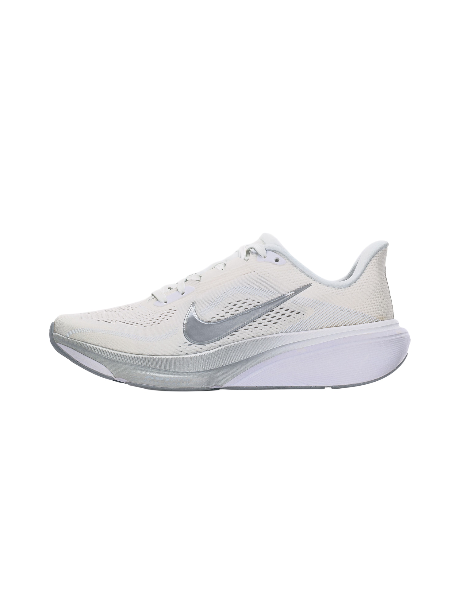 NIKE Juoksukengät 'AIR ZOOM PEGASUS 42' hopea / valkoinen